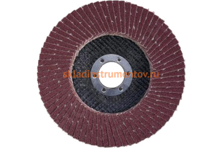 Круг лепестковый торцевой (150 мм; Р40; электрокорунд; коричневый) АТАКА 1109090