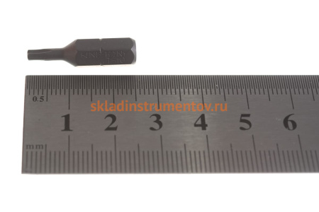 Вставка торцевая TORX с отверстием (T10; 25 мм; 1/4) KING TONY 102510U