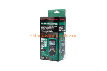 Универсальный мультиметр MASTECH MS8332C 13-2030
