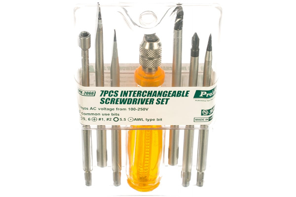 Набор отверток ProsKit 8PK-2066 00181009