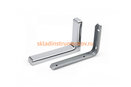 Кронштейн с декоративными накладками MFK-TORG хром L=180мм К-93