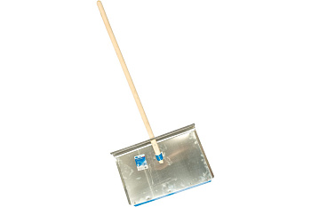 Тротуарная лопата, алюминий с черенком 600 х 400 мм СИБРТЕХ 61490