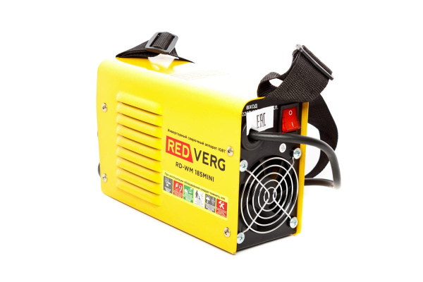 Бестрансформаторный сварочный аппарат REDVERG RD-WM 185MINI 6625010 Бестрансформаторный сварочный аппарат REDVERG RD-WM 185MINI 6625010