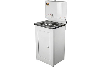 Дачный умывальник с подогревом Вихрь, белый 74/4/1