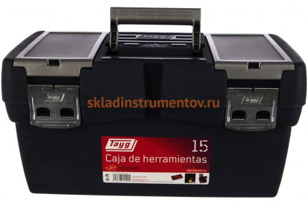 Ящик для инструментов с лотком 50х25.8х25.5см №15 Tayg TAY-115004 Ящик для инструментов с лотком 50х25.8х25.5см №15 Tayg TAY-115004