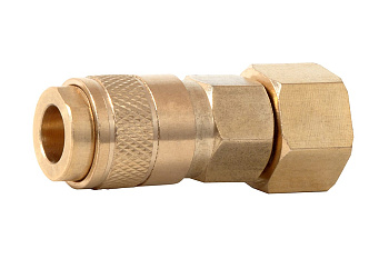 Переходник 3/8G - быстросъём для горелки TIG (вода, газ), MIG (вода) КЕДР 8001527