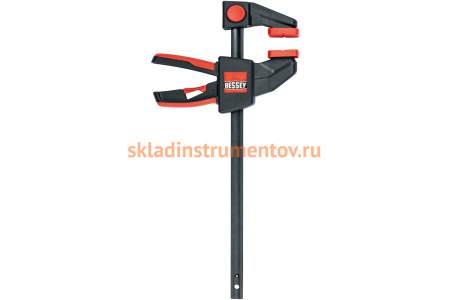 Струбцина пистолетного типа BESSEY 2.7 кН, 450 x 80 мм, распор 160-500 мм BE-EZL45-8