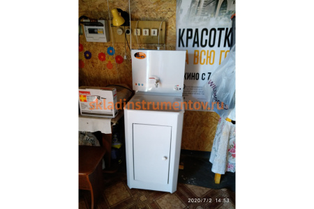 Дачный умывальник с подогревом Вихрь, белый 74/4/4