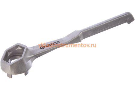 Неискрящий ключ для крышек бочек 2" и 3/4" GROZ GR44385 - DRW/AL-01