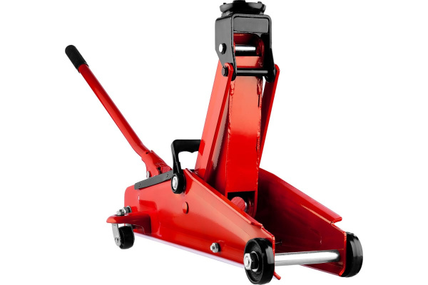 Гидравлический подкатной домкрат STAYER "RED FORCE", 3т, 135-400мм,  43154-3