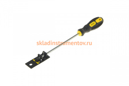 Крестовая отвертка PZ2х175мм 6мм магнитная с противоскользящей ручкой ЭВРИКА ER-7DZ-12H