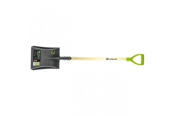 Совковая лопата, деревянный черенок СИБРТЕХ 61480