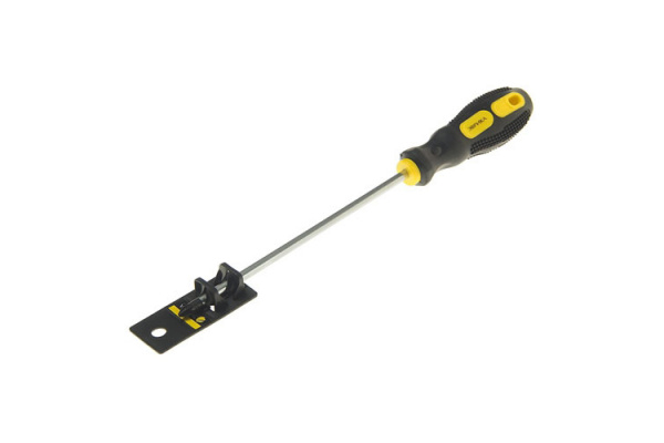 Крестовая отвертка PZ2х175мм 6мм магнитная с противоскользящей ручкой ЭВРИКА ER-7DZ-12H