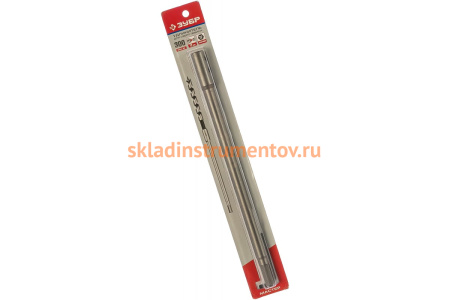 Удлинитель "МАСТЕР" (1/2"; 300 мм) для спирального сверла Левиса Зубр 2953-12-300