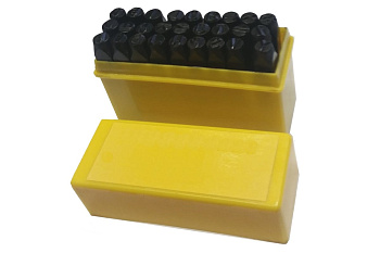 Буквенные клейма № 6 (латинский шрифт, сталь) GRIFF g111046