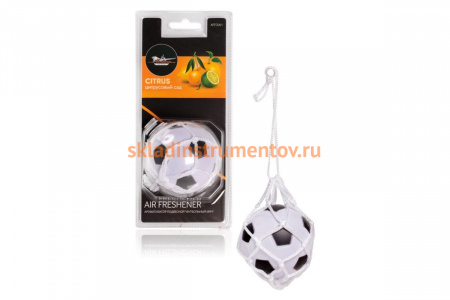Подвесной ароматизатор Airline Футбольный мяч цитрусовый сад AFFO061