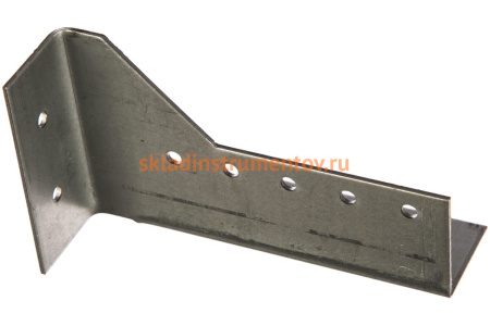 Разрезное крепление балки ЗУБР КБР-2.0 130х75х30 х 2мм левостороннее 310166-130-L