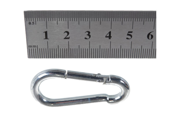 Карабин оцинкованный DIN 5299С 50 шт. (5 мм; ТФ5) Зубр 4-304545-05 Карабин оцинкованный DIN 5299С 50 шт. (5 мм; ТФ5) Зубр 4-304545-05