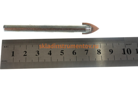 Сверло по стеклу (10 мм) ПРАКТИКА 038-487 Сверло по стеклу (10 мм) ПРАКТИКА 038-487