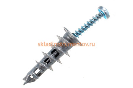 Дюбель Джет-Плаг по гипсокартону Mungo MJP-S 39 с шурупом 100 шт. 18010124