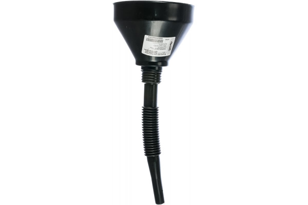 Воронка пластмассовая, D 160 мм с гибким наконечником для горюче-смазочных материалов SPARTA 537205