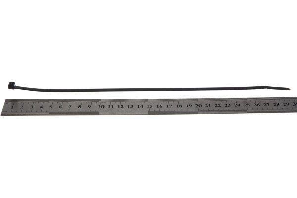 Нейлоновые хомуты Зубр черные, 4.5x300 мм, 100 шт. 309030-45-300