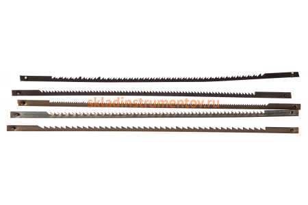 Набор пилок лобзиковых по дереву 5 шт со штифтами 10000809