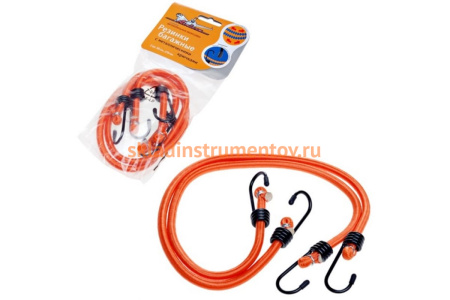 Набор резинок с металлическими крючками (2 штуки, 60 см, D-8 мм) Airline AS-R-01