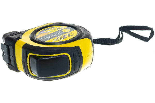 Рулетка ЭВРИКА 7.5м 25мм YELLOW профессиональная Pro-Grade с держателем ER-59725
