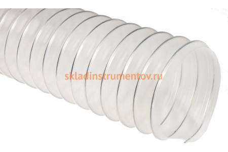 Шланг полиолефиновый прозрачный, длина 5м, диаметр 100мм, стенка 0,5мм JET PO500.100.5