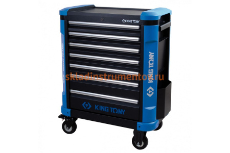 Инструментальная тележка KING TONY 7 ящиков 87G31-7B-BK