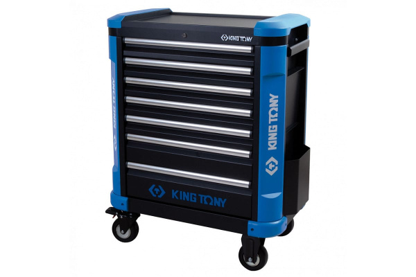 Инструментальная тележка KING TONY 7 ящиков 87G31-7B-BK