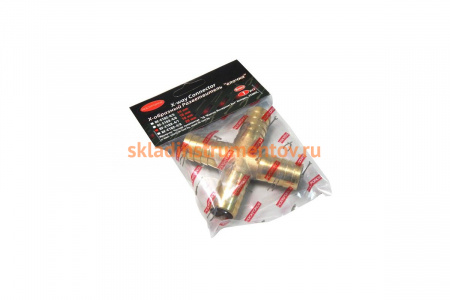 Разветвитель Х-образный елочка 18 мм ROCKFORCE RF-E102-4/7