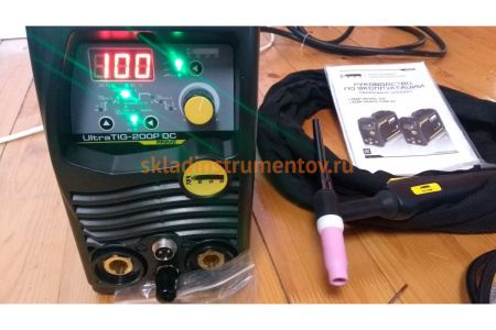 Установка аргонодуговой сварки КЕДР UltraTIG-200P DC 220В 8009773