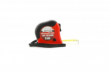 Рулетка 3 м х 16 мм Double fixation MATRIX 31052