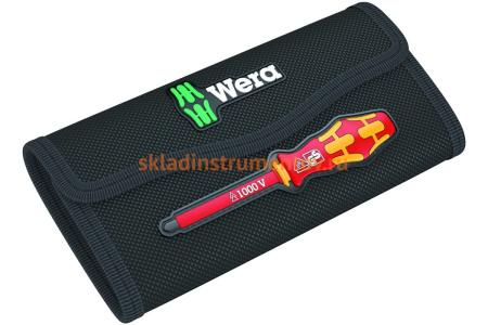 Набор отвёрток-насадок диэлектрических с рукояткой-держателем Wera, VDE, 18 предметов, WE-003471