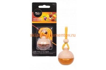 Подвесной ароматизатор бутылочка Airline "Elegance" фруктовый сад AFBU216