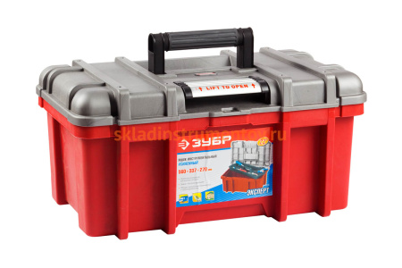 Пластиковый ящик для инструмента ТХ 422 Зубр Проф 38132-22