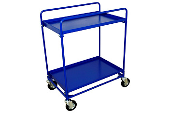 Тележка RUSKLAD СТБ 2 сервисная, двух ярусная, с болтовыми колёсами d125мм Тележка RUSKLAD СТБ 2 сервисная, двух ярусная, с болтовыми колёсами d125мм