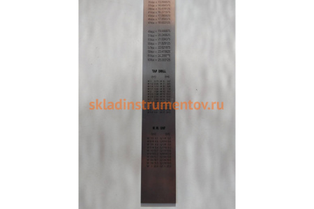 Линейка измерительная (металл) 500х30 ЧИЗ 45684