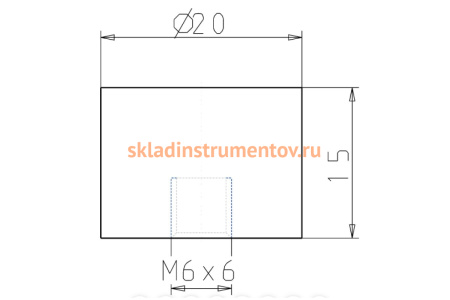 Резинометаллический буфер KIPP K0573.02001555