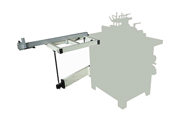 Расширение подвижного стола с телескопической опорой (450х1050 мм) JET 10000791