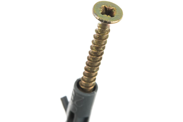 Дюбель ЕВРО с шурупом 15 шт. (5x25 мм; ТФ6) ЗУБР 30662-05-25