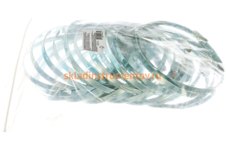 Металлические хомуты СИБРТЕХ стандартное болтовое крепление 100-120 мм 47573