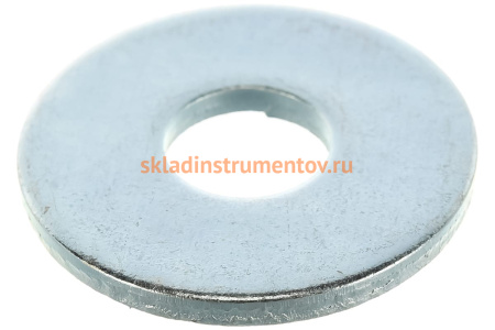 Кузовная шайба ЗУБР DIN 9021, 12 мм, 2 штуки, оцинкованная 303826-12