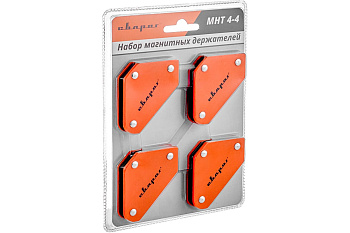 Набор магнитных держателей 4 шт МНТ 4/4 QJ6010 Сварог 95916