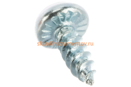 Саморезы оцинкованные по листовому металлу 1200 шт. (3,5х11 мм; PH2; ТФ1) ЗУБР 4-300121-35-11