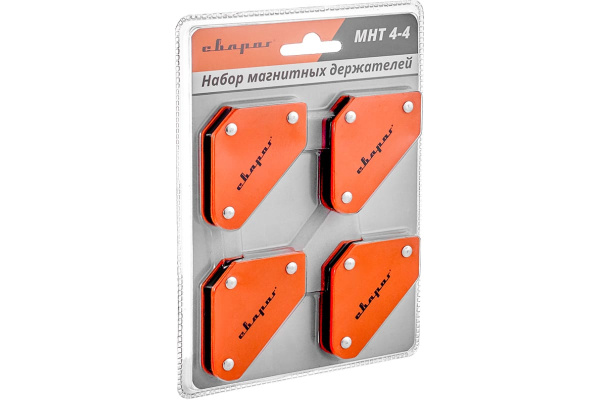 Набор магнитных держателей 4 шт МНТ 4/4 QJ6010 Сварог 95916