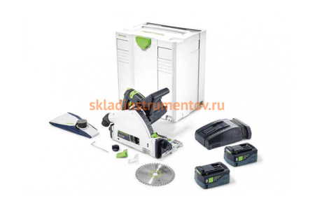 Аккумуляторная погружная пила FESTOOL TSC 55 Li REBI-Plus-SCA 575687