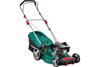 Бензиновая газонокосилка ЗУБР 460 мм, 4.5 л.с. ГБ-460